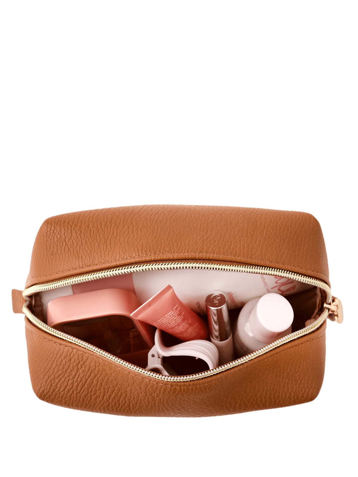 Cognac Cosmetic Case - Image 6