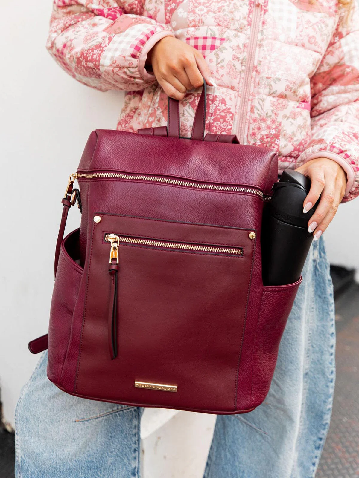 Commuter Backpack Berry - Image 4