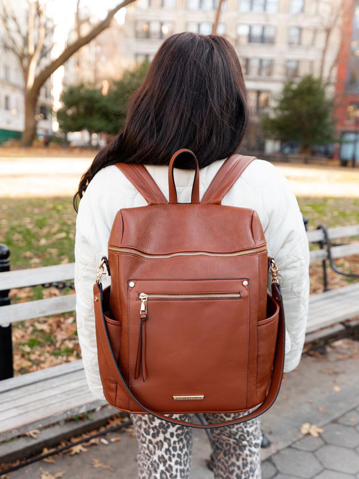 Commuter Backpack chestnut - Image 5