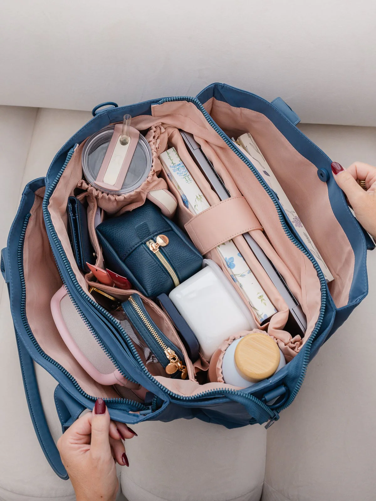 Daily Tote Blue - Image 3