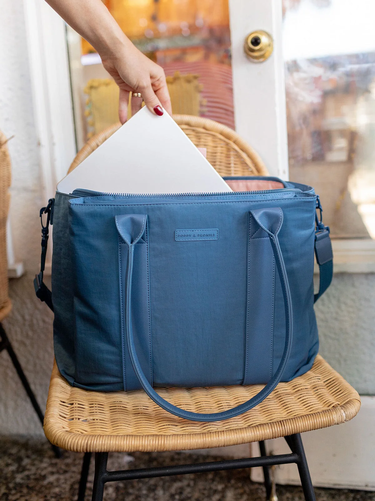 Daily Tote Blue - Image 4