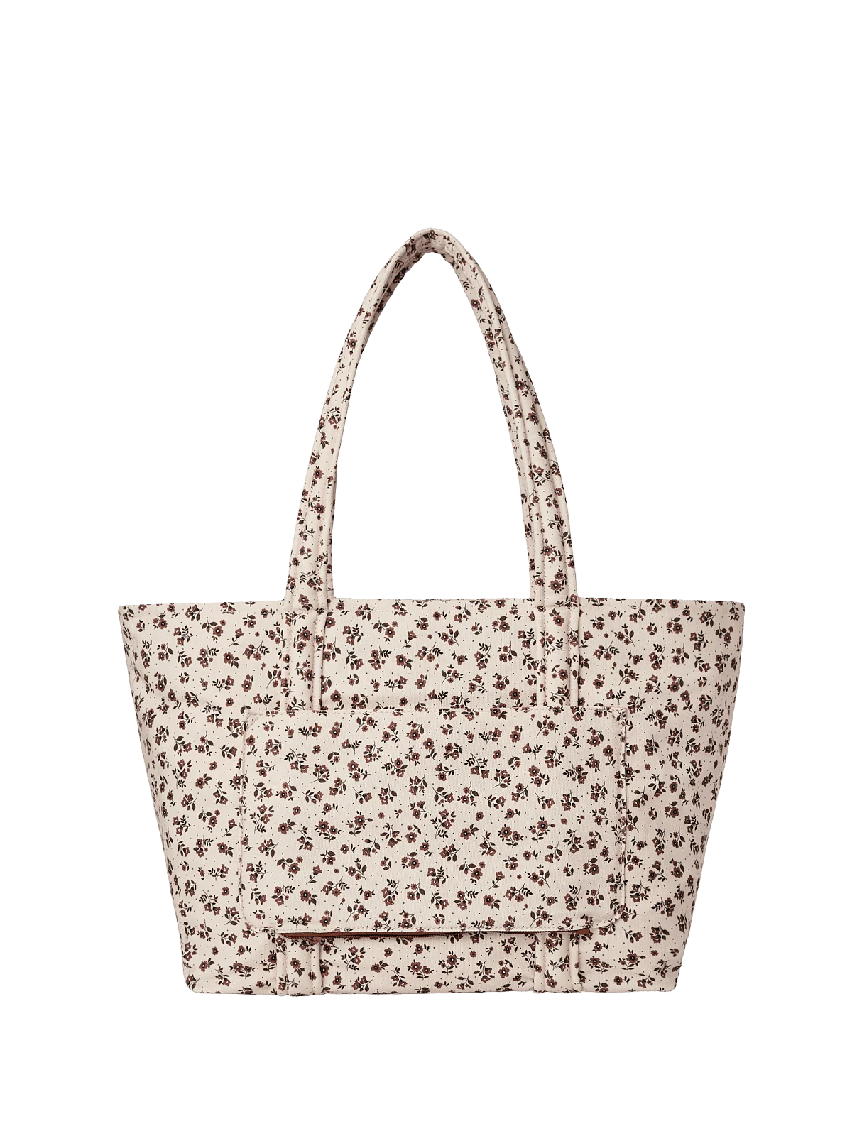 Daydreamer Tote Brown Floral - Image 12