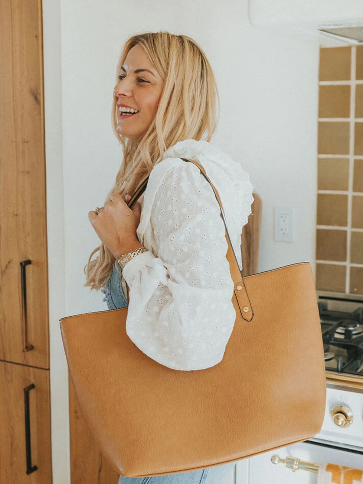 GO-GETTER TOTE camel - Image 14