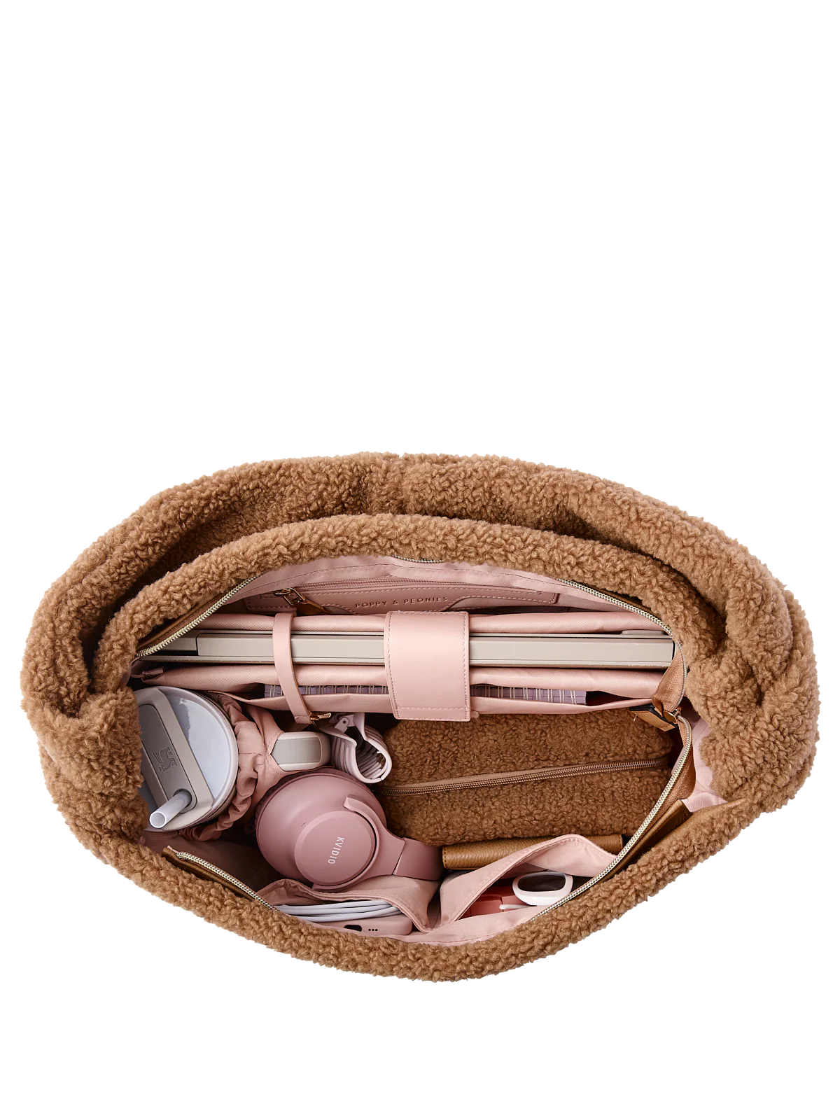 Haul It Teddy Faux Fur Camel - Image 16