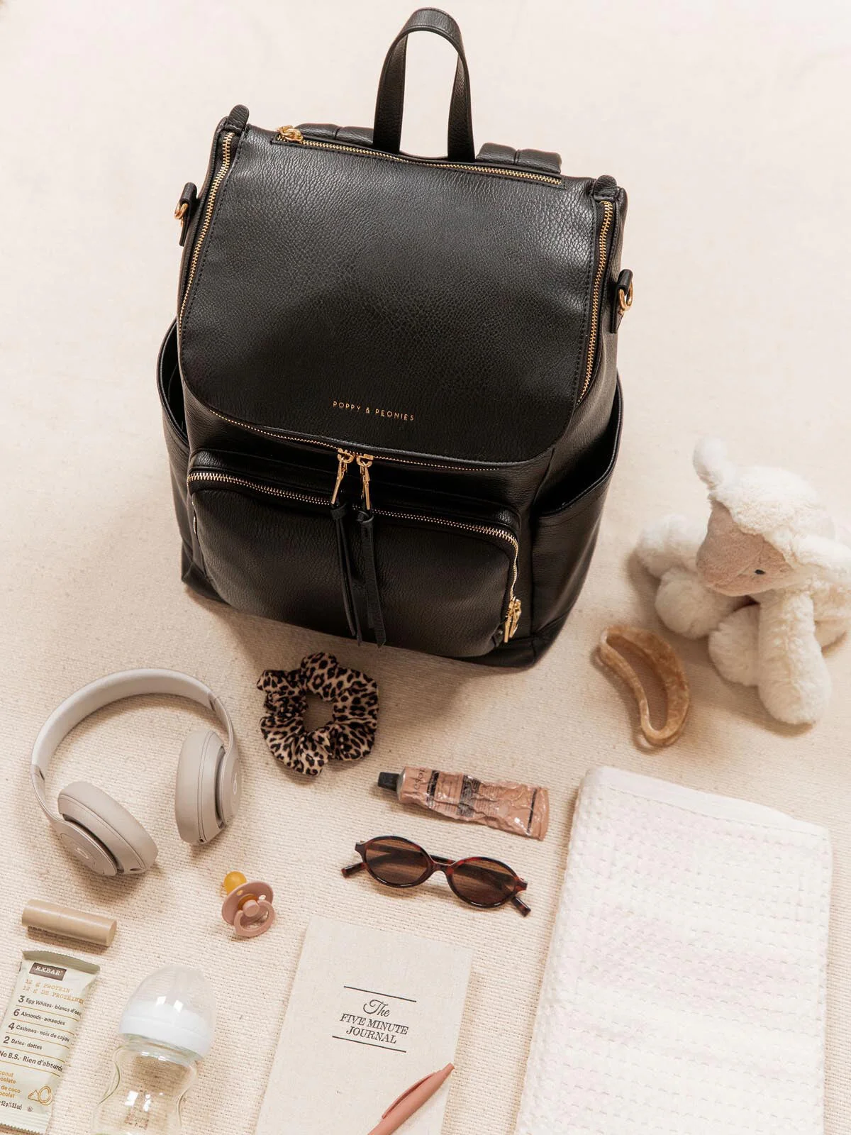 Lullaby Diaper Backpack Black - Image 20