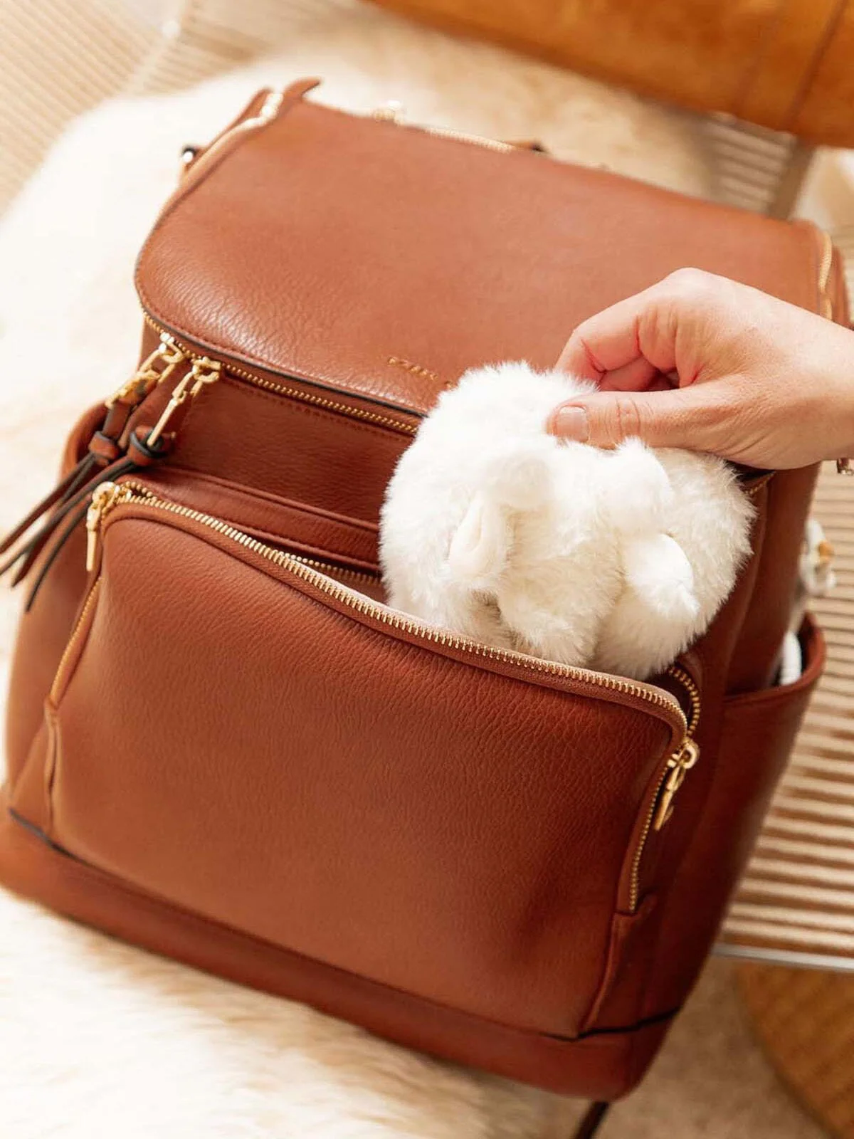 Lullaby Diaper Backpack Chestnut - Image 13