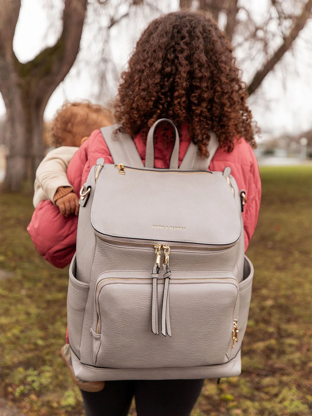 Lullaby Diaper Backpack Grey - Image 5