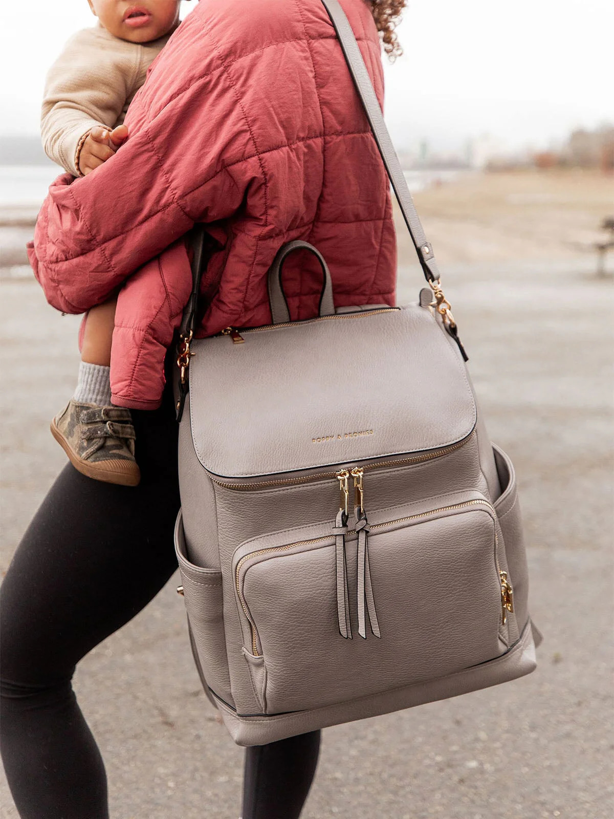 Lullaby Diaper Backpack Grey - Image 8