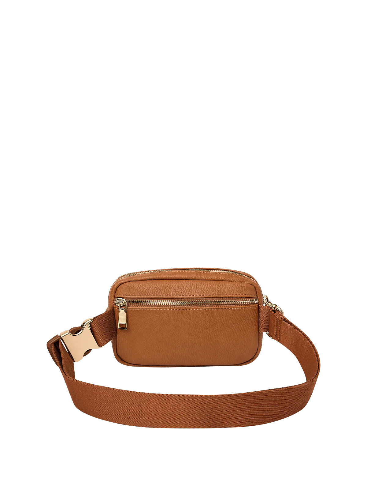 On The Run belt bag vegan leather cognac - Image 8