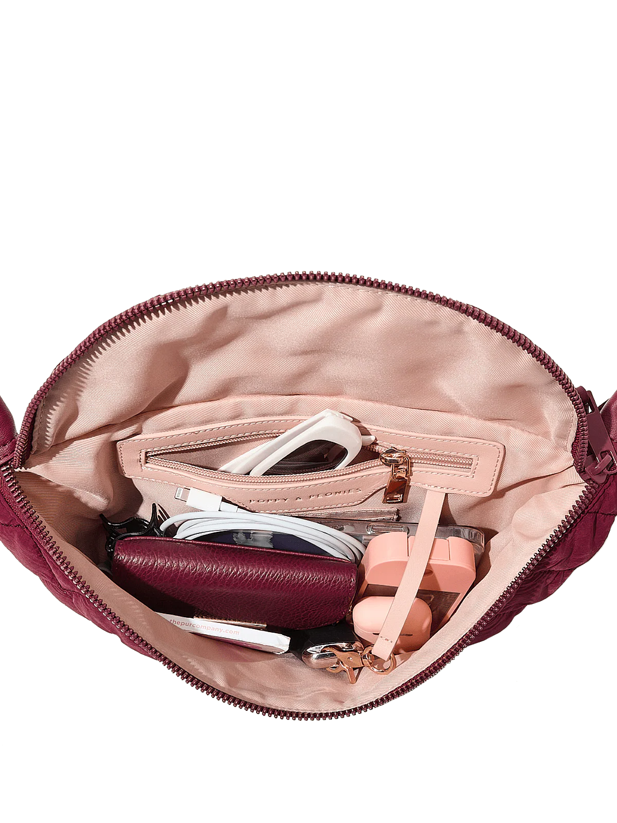 Quilted Large Sidekick Berry - Image 10