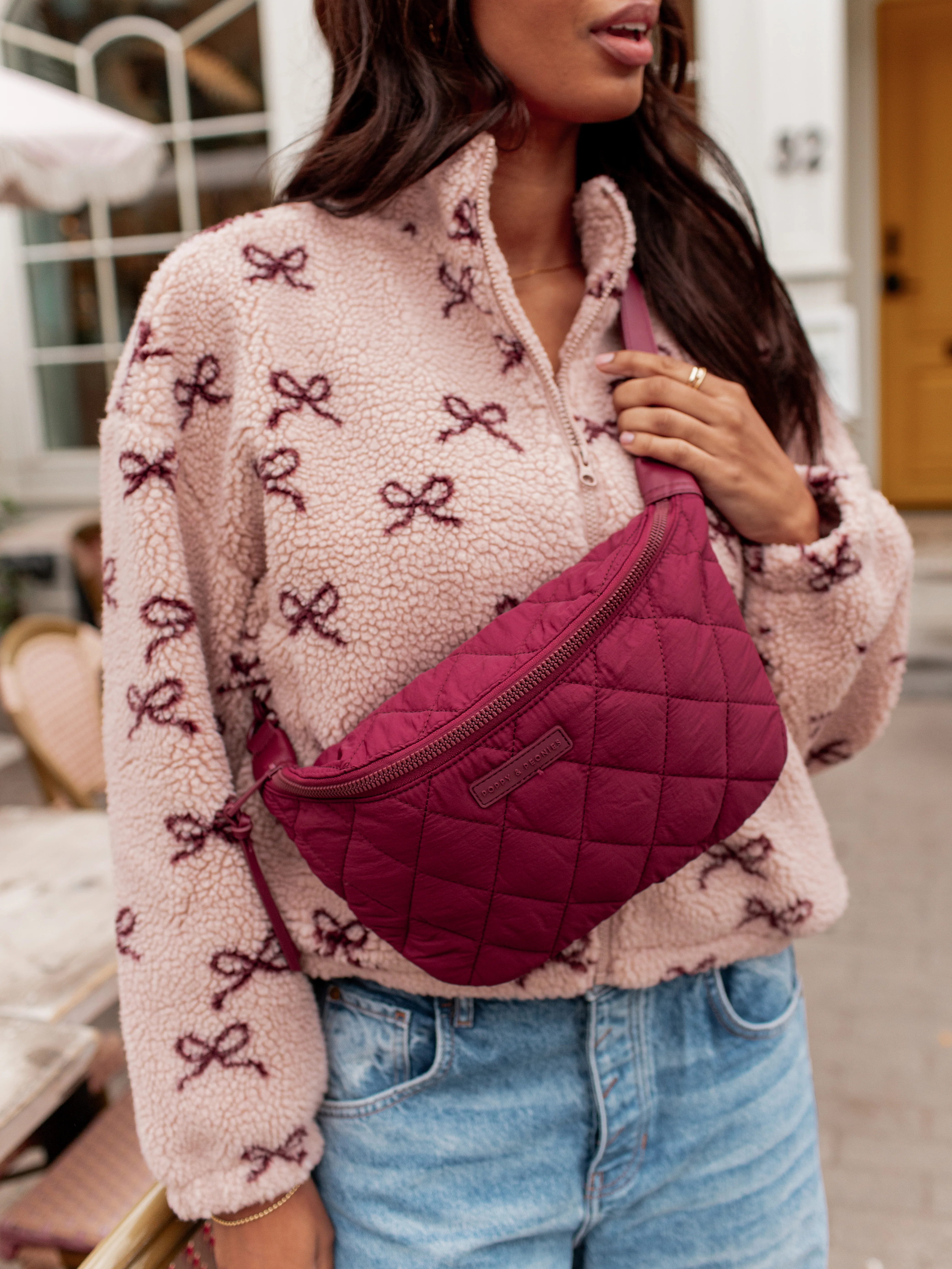 Quilted Large Sidekick Berry - Image 4