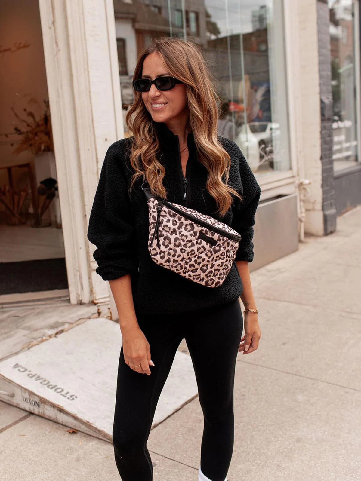 Quilted Large Sidekick Leopard - Image 6