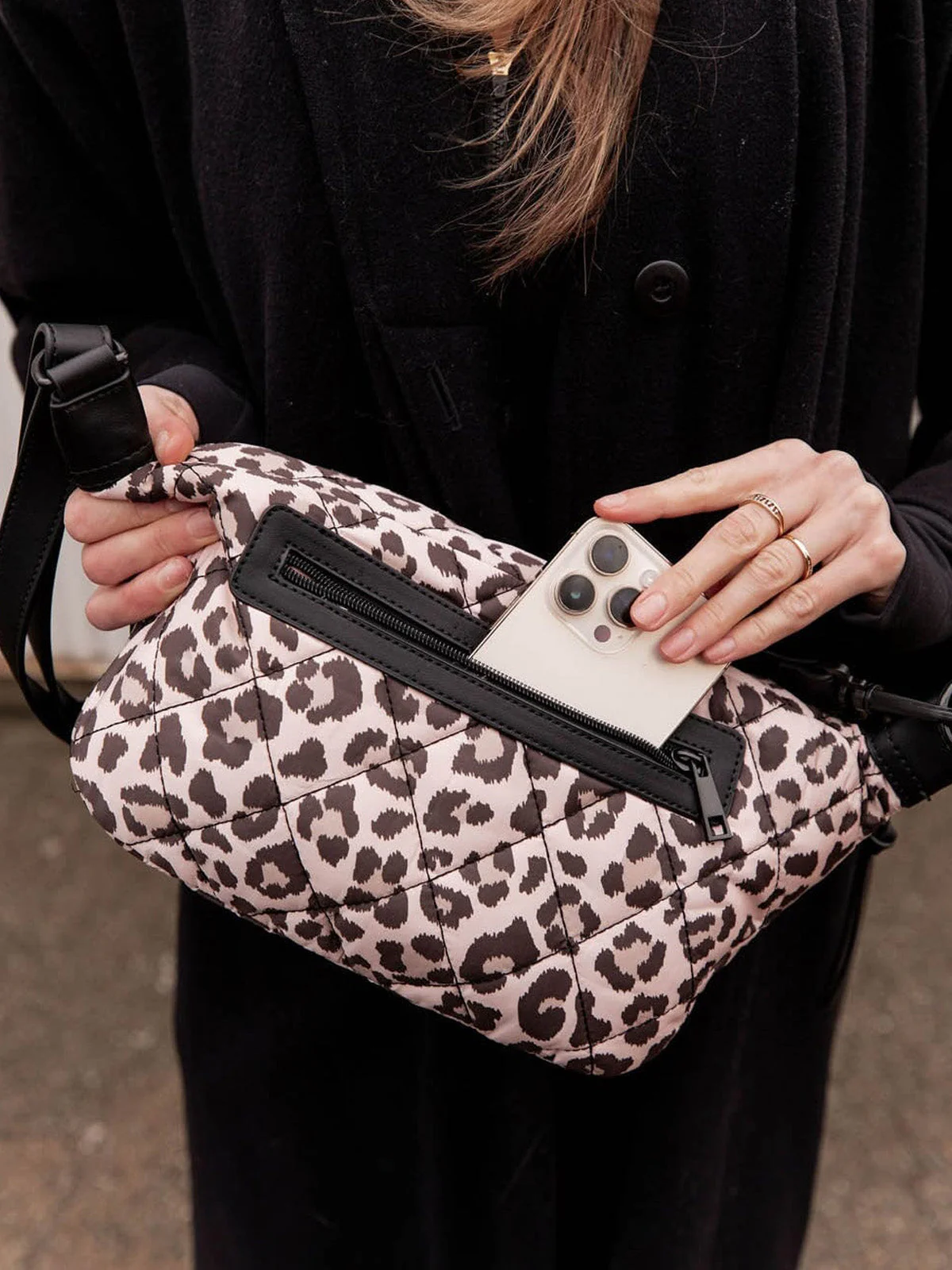 Quilted Large Sidekick Leopard - Image 8