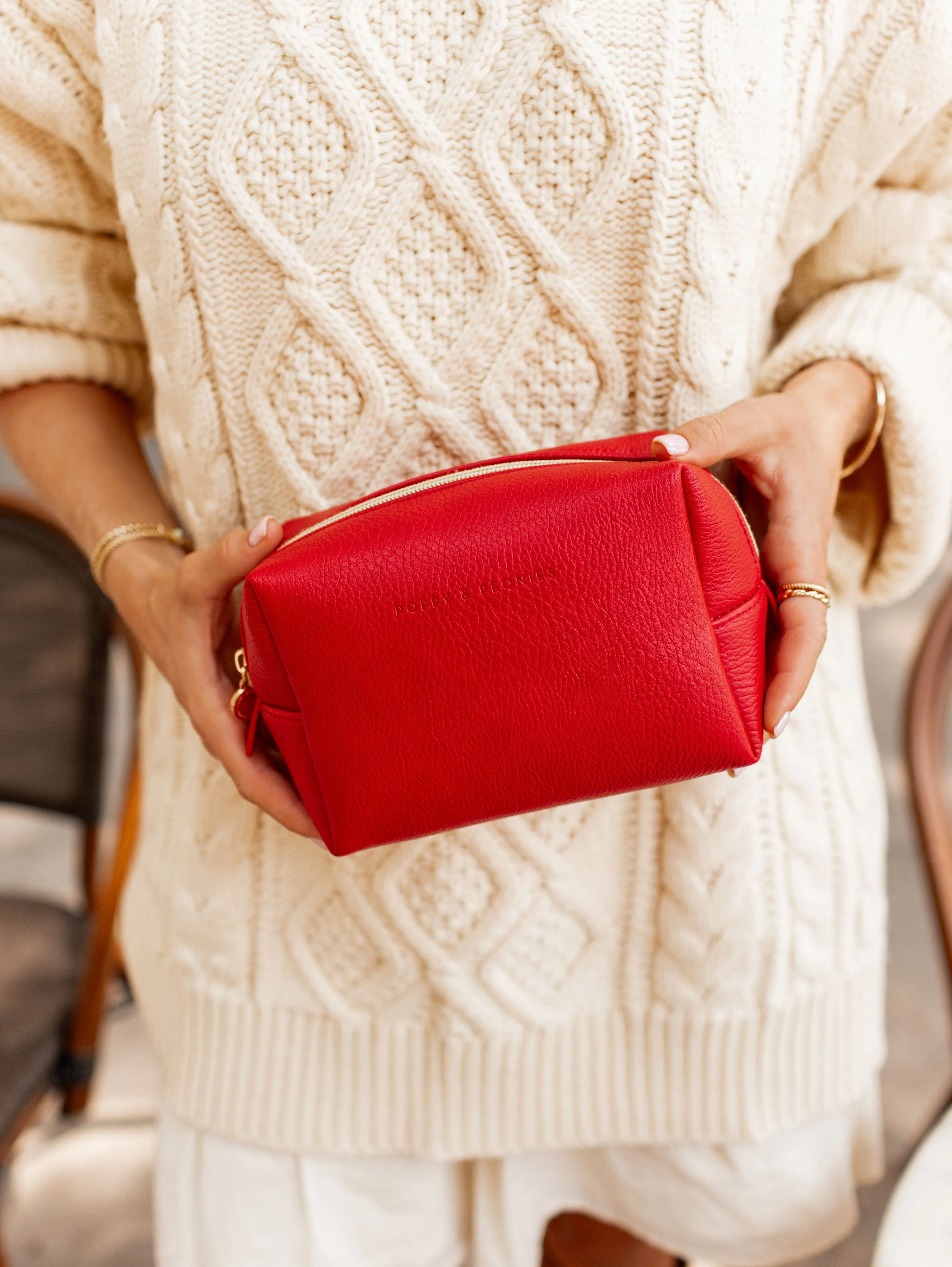 Red Cosmetic Case - Image 7