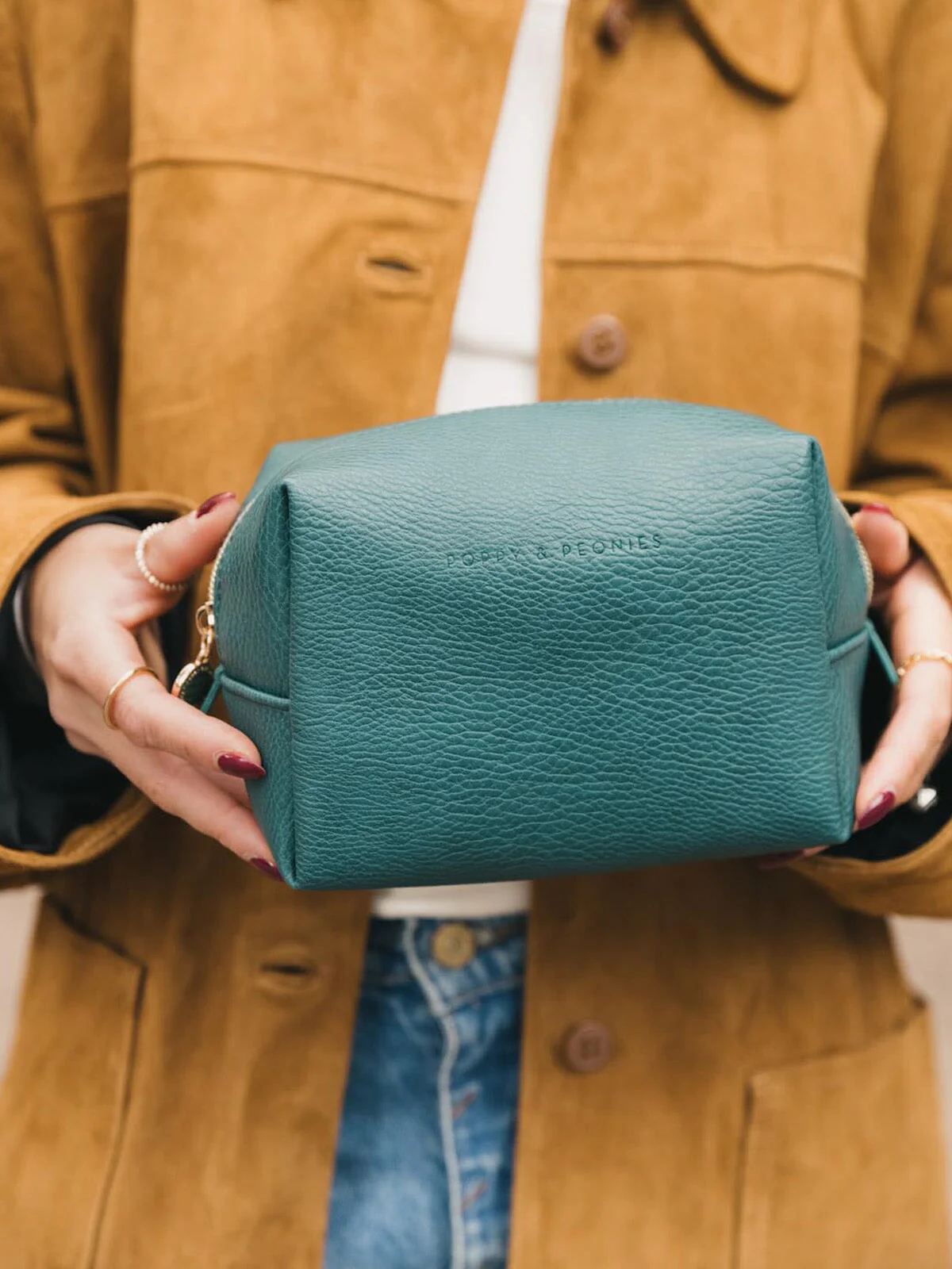 Teal Cosmetic Case - Image 5