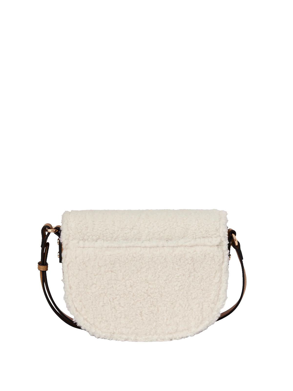 The Icon Crossbody Teddy Faux Fur Cream - Image 12