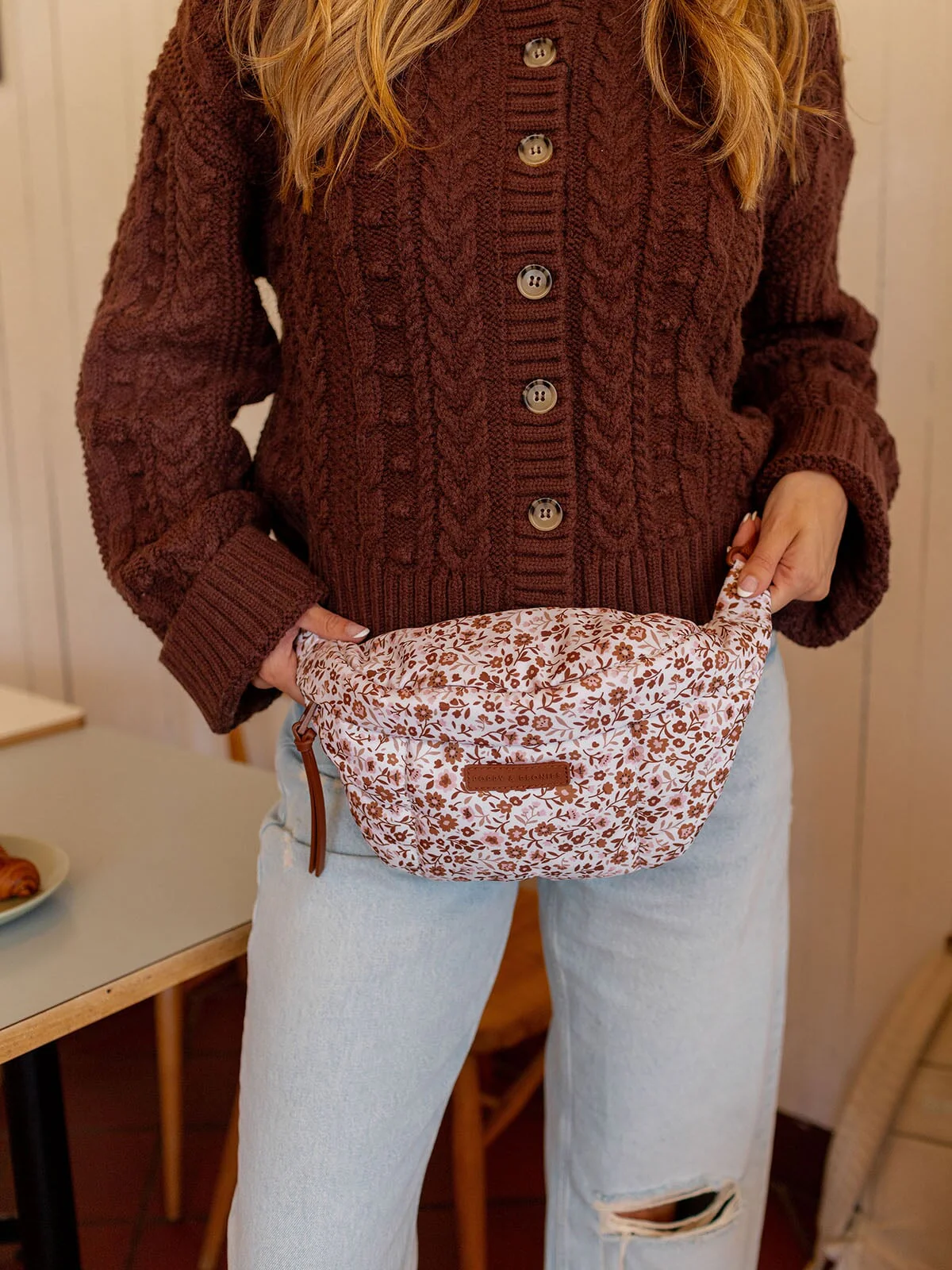 The Sidekick Nylon Fall Brown Floral - Image 4