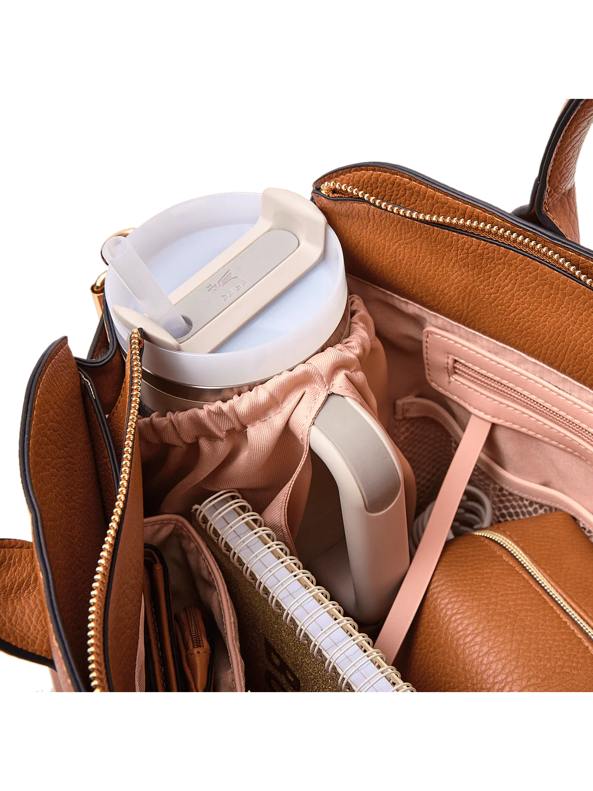 Uptown Tote Cognac - Image 21