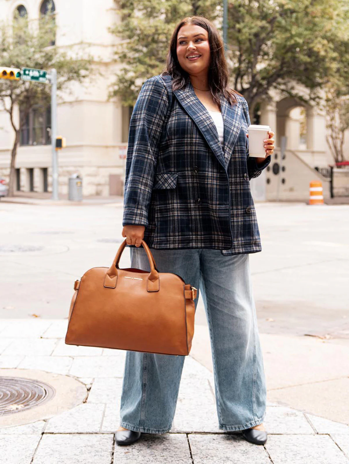 Uptown Tote Cognac - Image 5