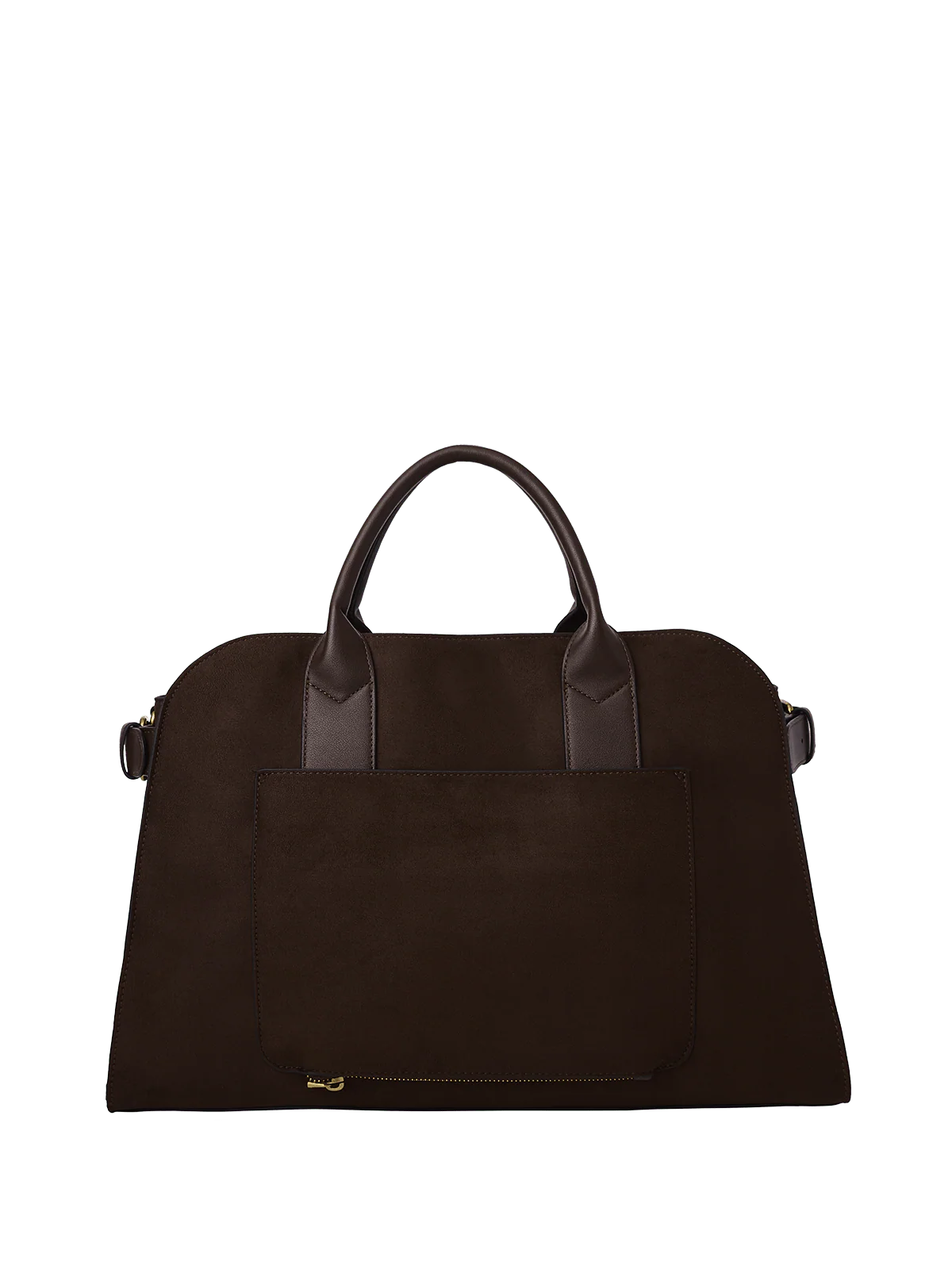 Uptown Tote Suede Espresso - Image 12